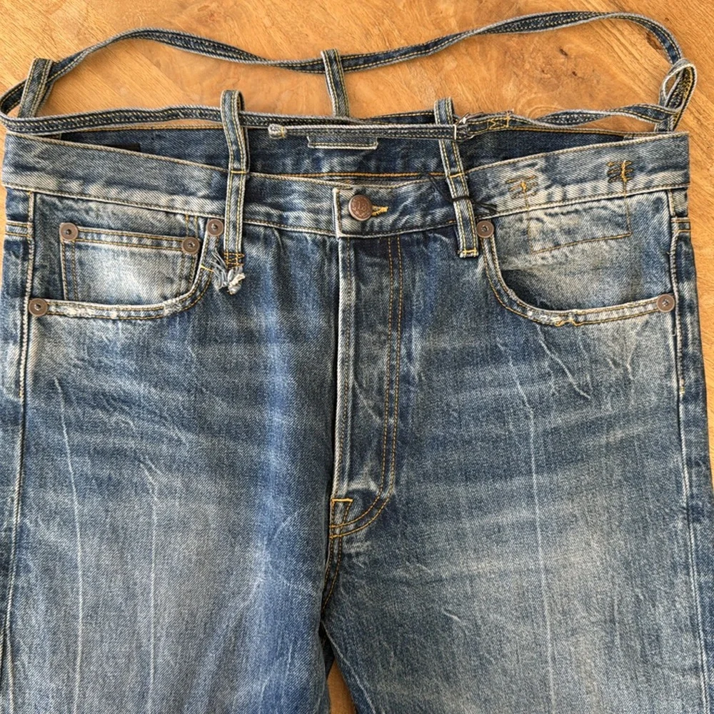 NWT R13 Ollie Straight Leg Jeans Size 26 - Picture 10 of 14